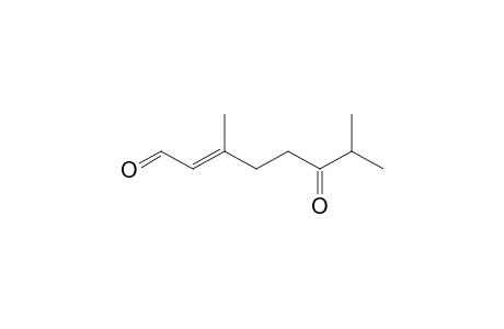 (E)-3,7-DIMETHYL-6-OXO-2-OCTENAL