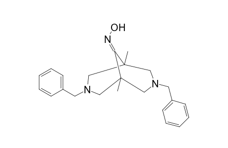 3,7-Dibenzyl-1,5-dimethyl-3,7-diazabicyclo[3.3.1]nonan-9-one oxime