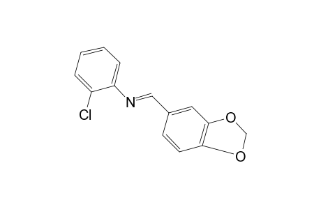 o-chloro-N-piperonylideneaniline