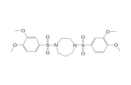 1,4-bis[(3,4-dimethoxyphenyl)sulfonyl]hexahydro-1H-1,4-diazepine
