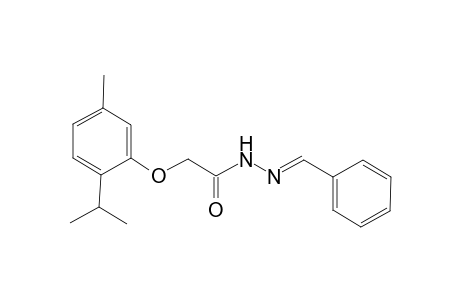 2-(2-Isopropyl-5-methylphenoxy)-N'-[(E)-phenylmethylidene]acetohydrazide