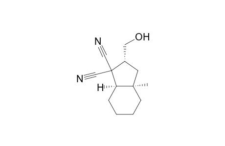 (2-ALPHA,3A-ALPHA,7A-ALPHA)-2-(HYDROXYMETHYL)-3A-METHYL-OCTAHYDRO-1H-INDENE-1,1-DICARBONITRILE