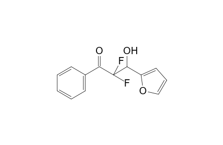 2,2-Difluoro-3-(furan-2-yl)-3-hydroxy-1-phenylpropan-1-one