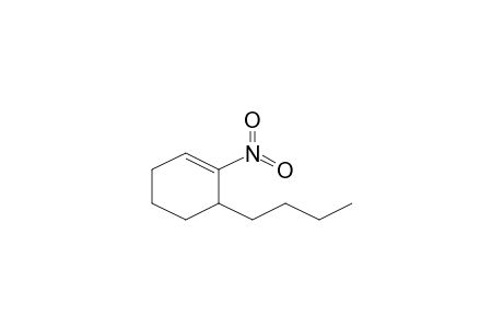Cyclohexene, 6-butyl-1-nitro-