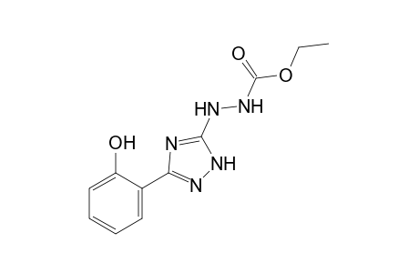 3-(o-hydroxyphenyl)-1H-1,2,4-triazol-5-carbazic acid, ethyl ester