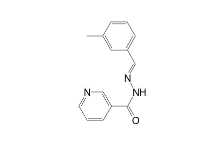 N'-[(E)-(3-methylphenyl)methylidene]nicotinohydrazide