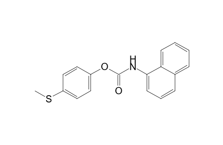 (Naphthalen-1-yl)carbamic acid, 4-methylsulfanylphenyl ester