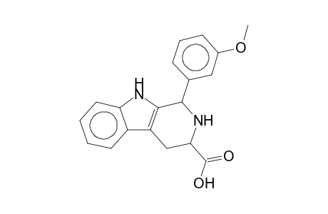 2,3,4,9-Tetrahydro-1-(3-methoxyphenyl)-1H-pyrido[3,4-b]indole-3-carboxylic acid