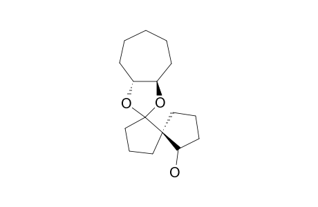 Dispiro[(3aR,8aSR)-hexahydrocyclohepta-1,3-dioxole-2,1'-cyclopentane-2',1"-(1"R,2"R)-cyclopentane]-2"-ol