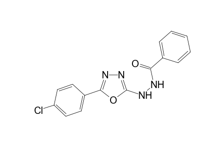 N'-(5-(4-chlorophenyl)-1,3,4-oxadiazol-2-yl)benzohydrazide