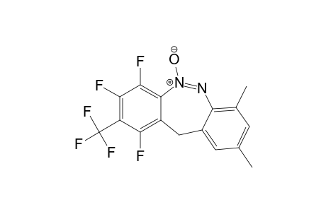 1,3,4-Trifluoro-7,9-dimethyl-2-trifluoromethyl-11H-dibenzo(C,F)(1,2)diazepine 5-oxide