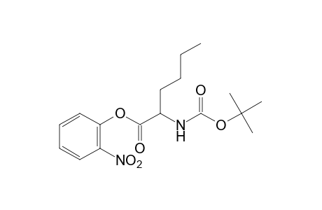N-carboxy-L-norleucine, N-tert-butyl o-nitrophenyl ester