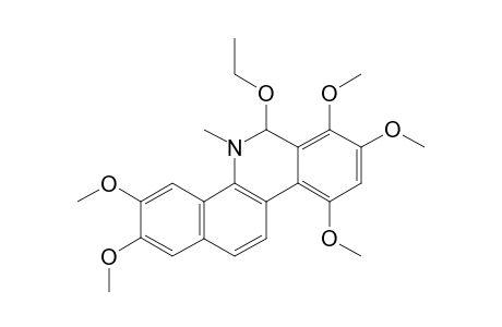 6-ETHOXY-5,6-DIHYDROSANGUILUTINE