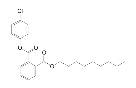 Phthalic acid, 4-chlorophenyl nonyl ester