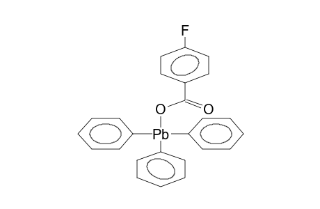 Triphenyllead 4-fluorobenzoate