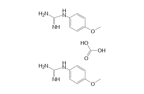 (p-methoxyphenyl)guanidine, carbonate (2:1)