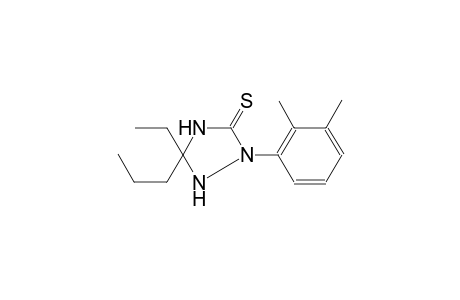 1,2,4-triazolidine-3-thione, 2-(2,3-dimethylphenyl)-5-ethyl-5-propyl-