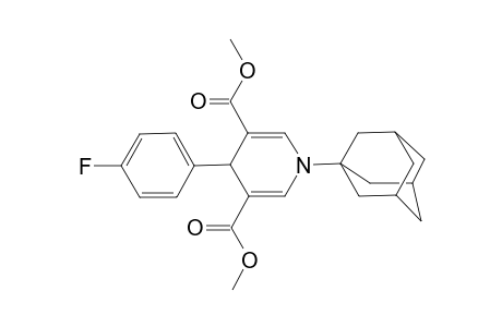 1-(1-adamantyl)-4-(4-fluorophenyl)-4H-pyridine-3,5-dicarboxylic acid dimethyl ester