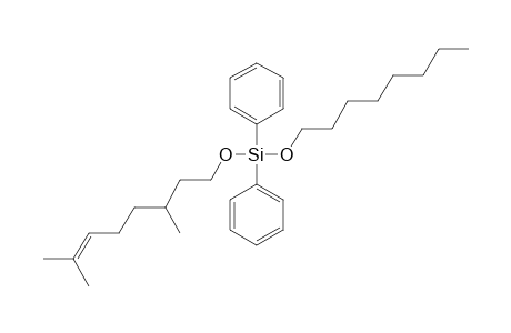 Silane, diphenylcitronellyloxyoctyloxy-