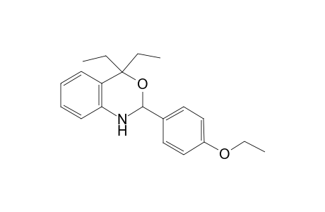 2-(4-Ethoxy-phenyl)-4,4-diethyl-1,4-dihydro-2H-benzo[d][1,3]oxazine