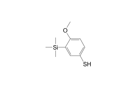 4-Methoxy-3-(trimethylsilyl)benzenethiol