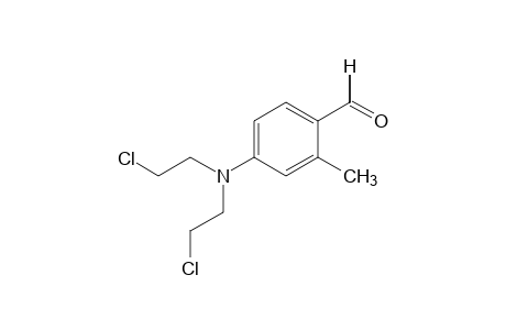 4-[bis(2-chloroethyl)amino]-o-tolualdehyde