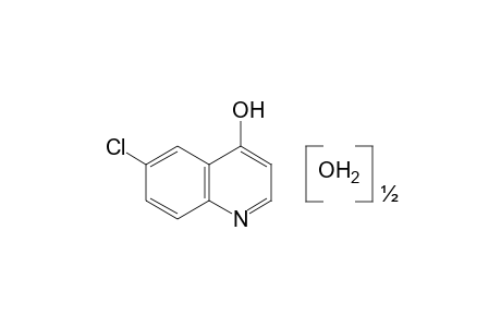 6-chloro-4-quinolinol, hemihydrate