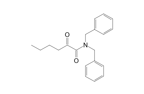 N,N-Dibenzyl-2-oxohexanamide