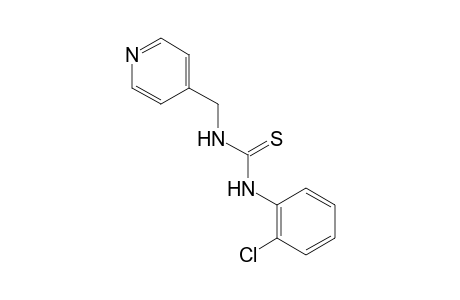 1-(o-chlorophenyl)-3-[(4-pyridyl)methyl]-2-thiourea