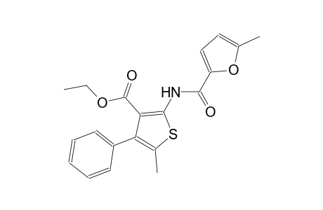 ethyl 5-methyl-2-[(5-methyl-2-furoyl)amino]-4-phenyl-3-thiophenecarboxylate