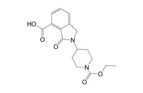 2-[1-(ethoxycarbonyl)-4-piperidinyl]-3-oxo-4-isoindolinecarboxylic acid