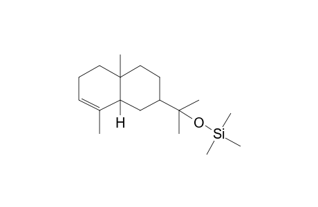 ((2-((2S,4ar,8ar)-4A,8-Dimethyl-1,2,3,4,4A,5,6,8A-octahydronaphthalen-2-yl)propan-2-yl)oxy)trimethylsilane