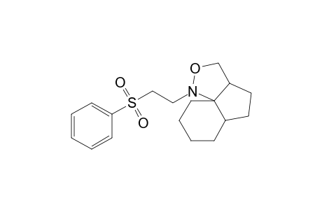 12-(2'-Phenylsulfonylethyl)-11-oxa-12-azatricyclo[7.3.0.0(1,6)]dodecane