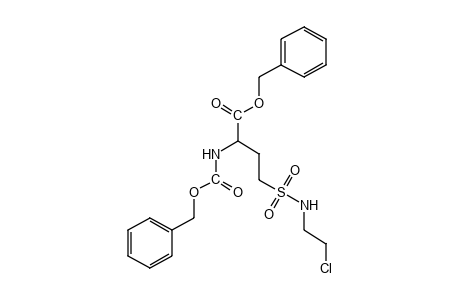 2-(carboxyamino)-4-[(2-chloroethyl)sulfamoyl]butyric acid