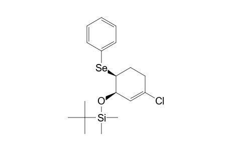 Silane, [[3-chloro-6-(phenylseleno)-2-cyclohexen-1-yl]oxy](1,1-dimethylethyl)dimethyl-, cis-(.+-.)-