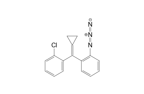 1-Azido-2-((2-chlorophenyl)(cyclopropylidene)methyl)benzene