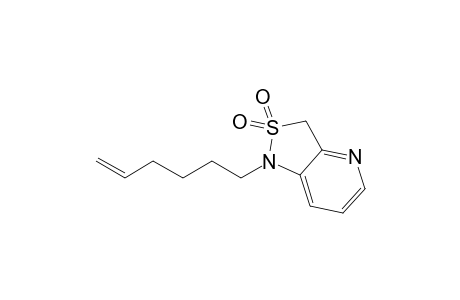 1-Hex-5-enyl-3H-isothiazolo[4,3-b]pyridine 2,2-dioxide