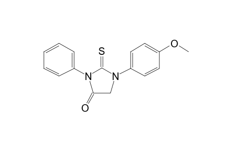 1-(4-Methoxyphenyl)-3-phenyl-2-sulfanylideneimidazolidin-4-one