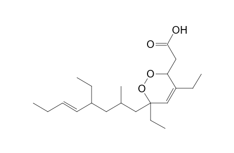 2-[4,6-diethyl-6-[(E)-4-ethyl-2-methyloct-5-enyl]-3H-dioxin-3-yl]acetic acid