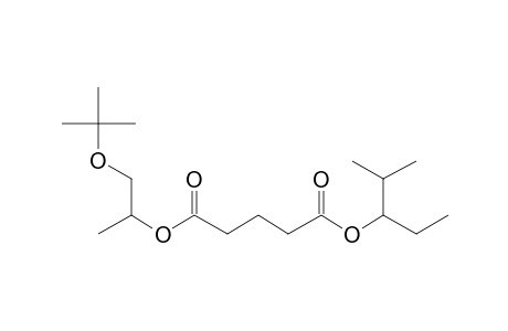 Glutaric acid, 1-(tert-butoxy)prop-2-yl 2-methylhex-3-yl ester