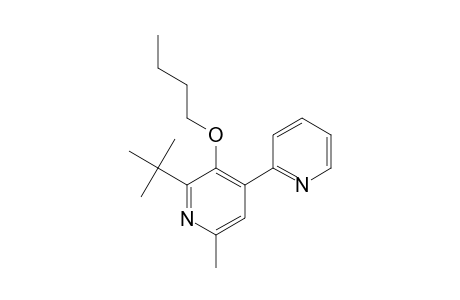 3-Butoxy-2-tert-butyl-6-methyl-4-(2-pyridinyl)pyridine