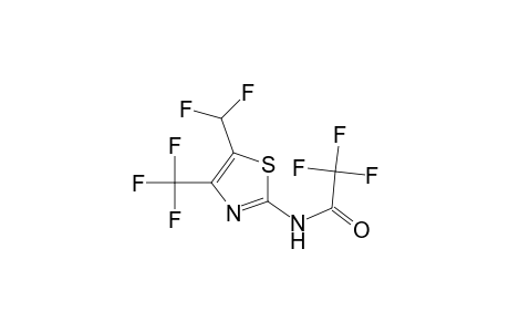 N-[5-(difluoromethyl)-4-(trifluoromethyl)-1,3-thiazol-2-yl]-2,2,2-trifluoroacetamide