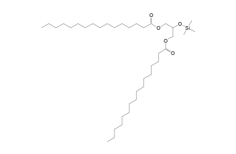 Hexadecanoic acid, 2-[(trimethylsilyl)oxy]-1,3-propanediyl ester