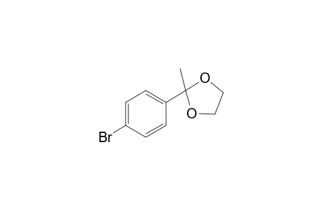 1,3-Dioxolane, 2-(4-bromophenyl)-2-methyl-