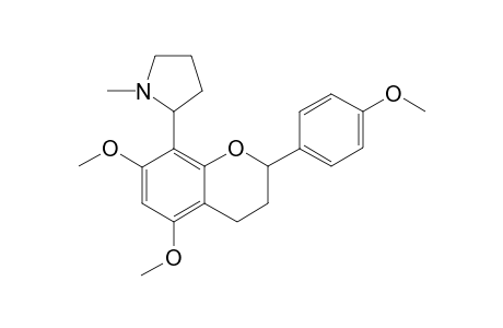 N-Methyl-4',5,7-trimethoxy-vochysine