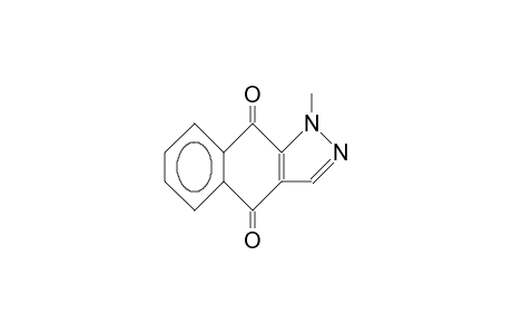 1-Methyl-1H-benz(F)indazole-4,9-dione