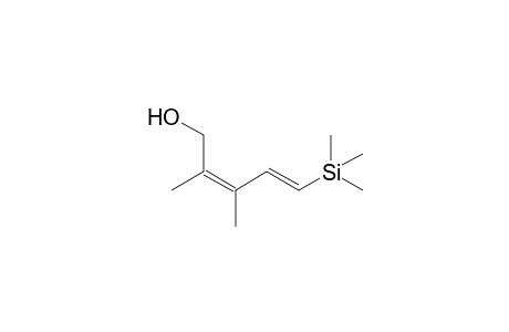 (2Z,4E)-5-(trimethylsilyl)-2,3.-dimethylpenta-2,4-dien-1-ol