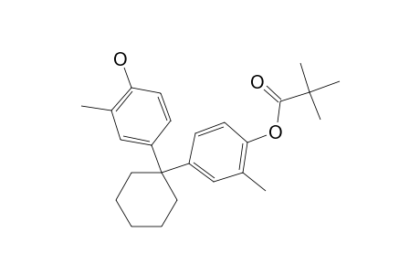 1,1-bis(3-Methyl-4-hydroxyphenyl)cyclohexane, trimethylacetate