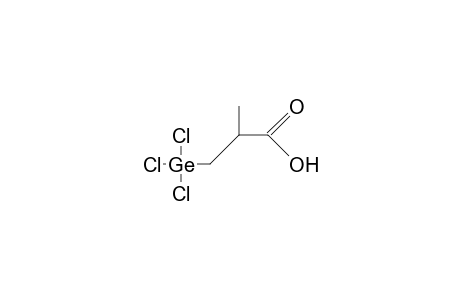 2-Methyl-3-(trichlorogermyl)-propionic acid