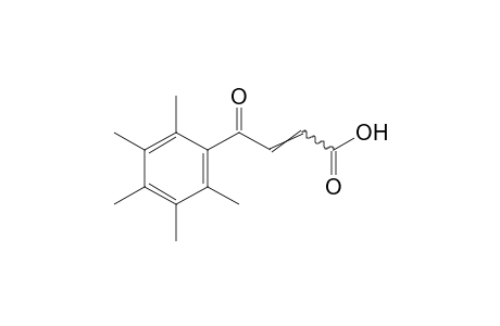 3-(pentamethylbenzoyl)acrylic acid